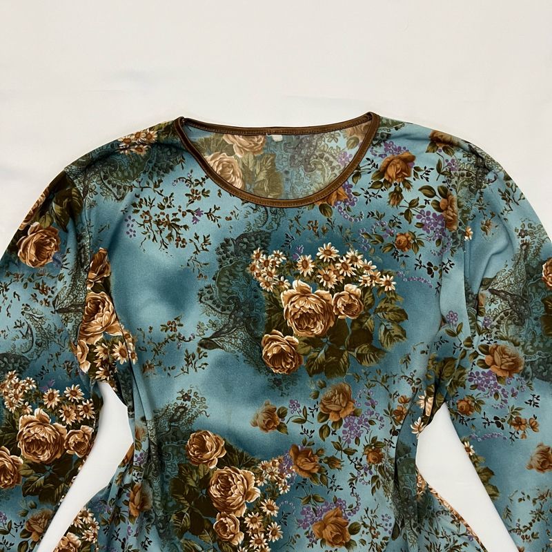 vtg floral top, foto 3
