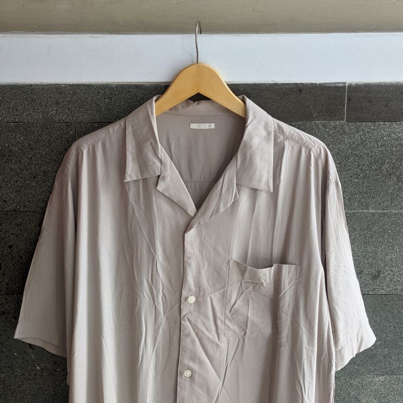 Gu Uniqlo Open Collar Shirt, foto 3