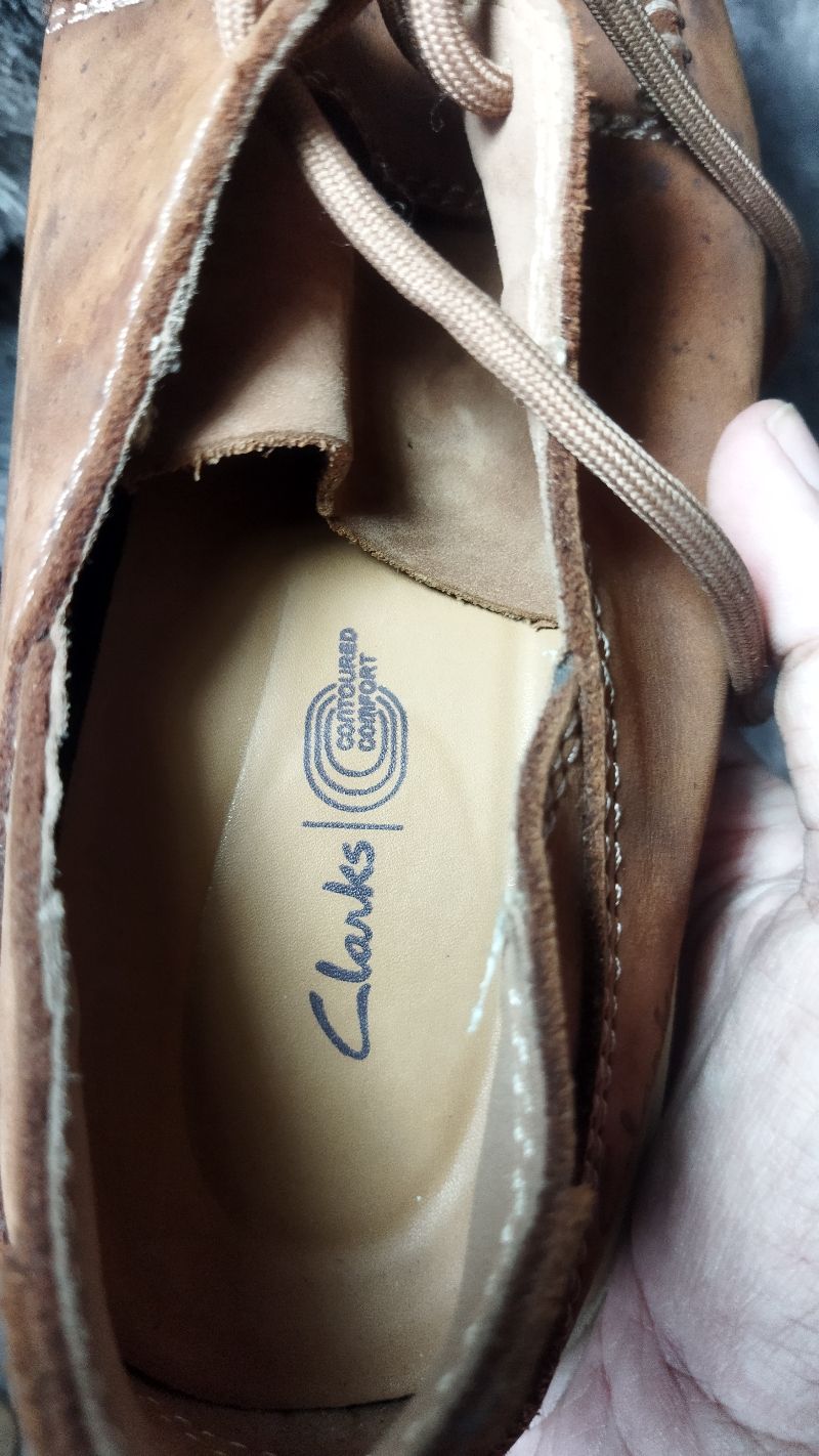 Clarks Casual Loafer Pria brown, foto 6