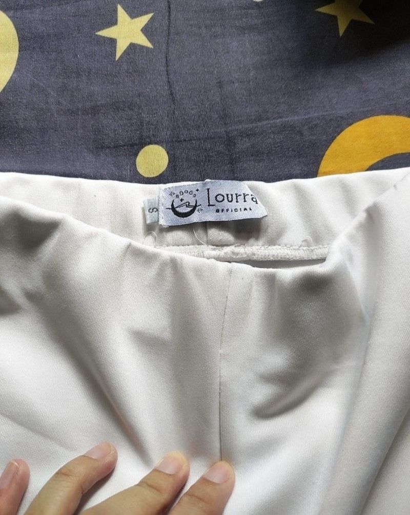 Flare pants putih lourra, foto 2