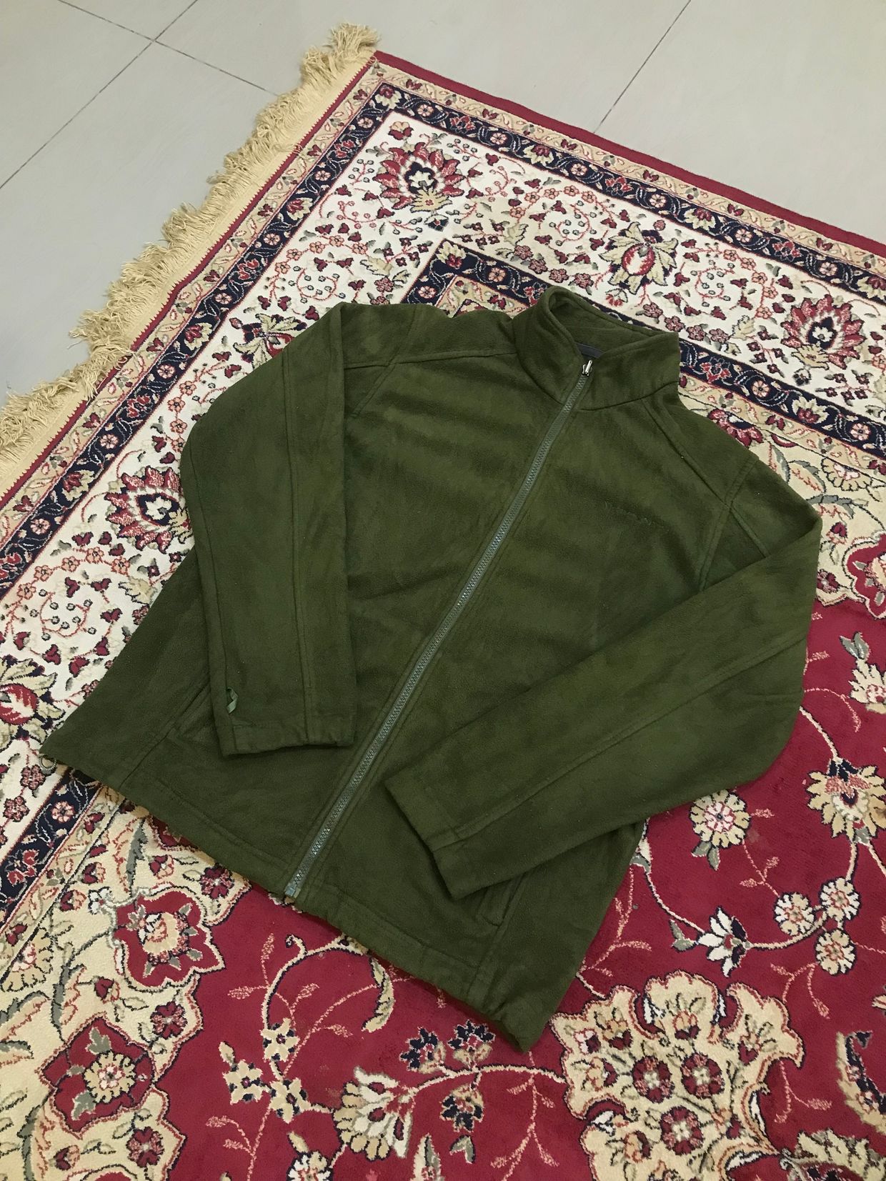 Streetwear Sportswear Fleece Pria green