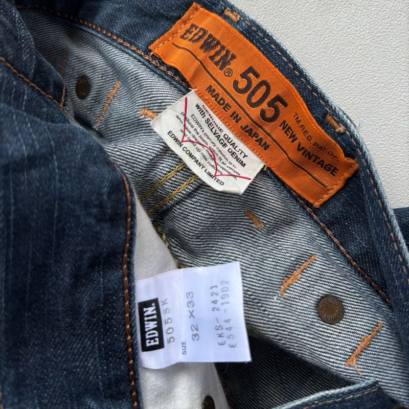EDWIN 505 DENIM SELEVDGE JEANS, foto 4