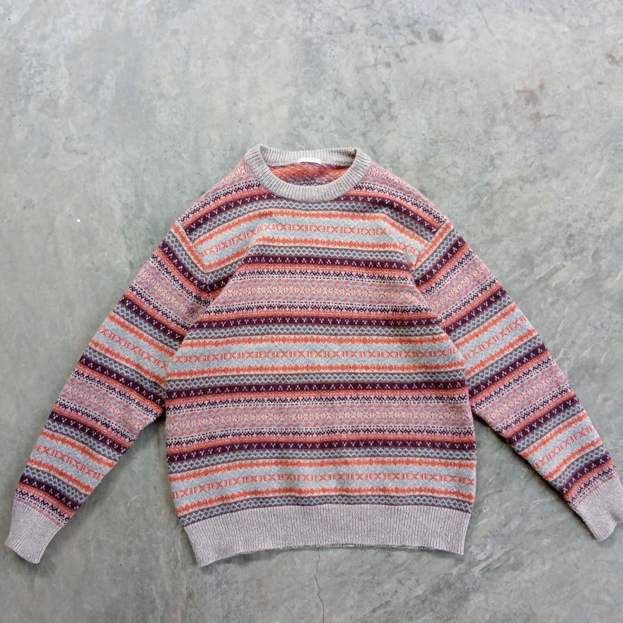 Vintage Sweatshirt Pria red