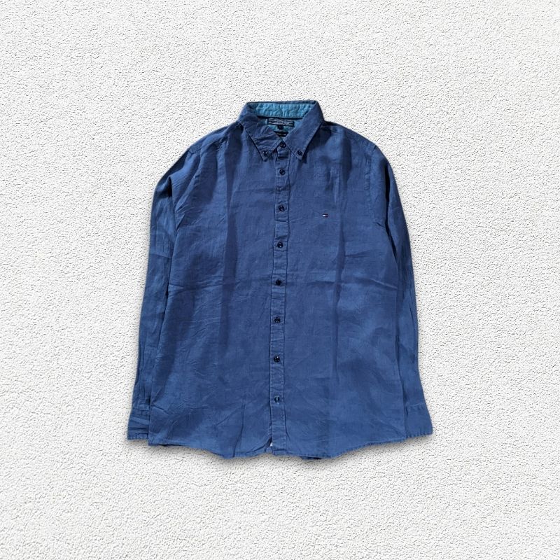 KEMEJA LINEN TOMMY HILFIGER, foto 2