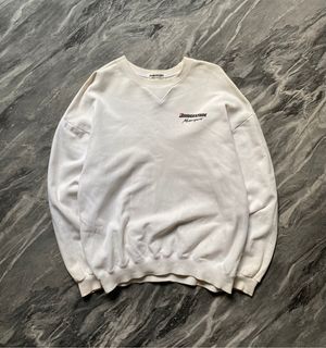 Sportswear Sweater Pria white