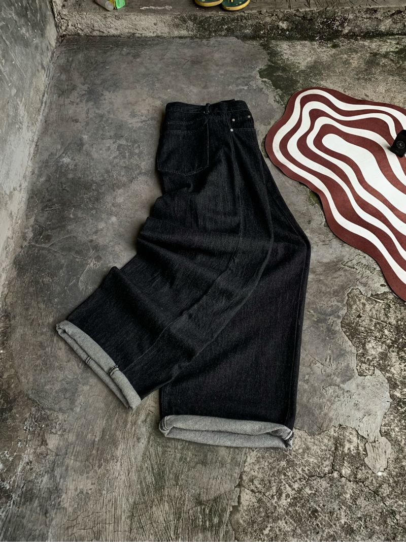 BAGGY DENIM BLACK INDIGO, foto 6
