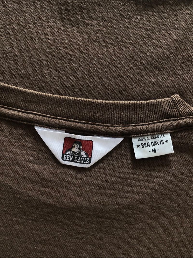 Ben Davis Pocket S/S T-shirt - Brown, foto 4