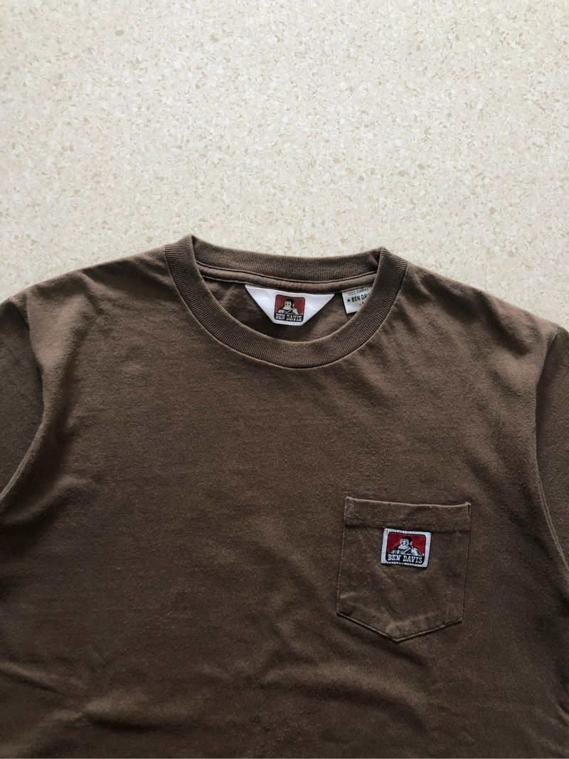 Ben Davis Pocket S/S T-shirt - Brown, foto 2