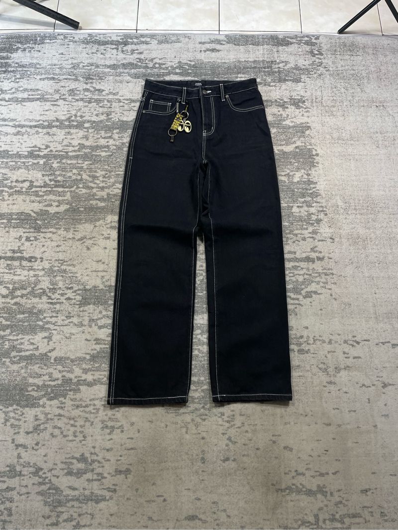 ★MUSINSA STANDARD★ Contrast Stitch Regular Fit Denim Pants MUSINSA | MUSINSA STANDARD CONTRAST STITCH REGULAR FIT DENIM