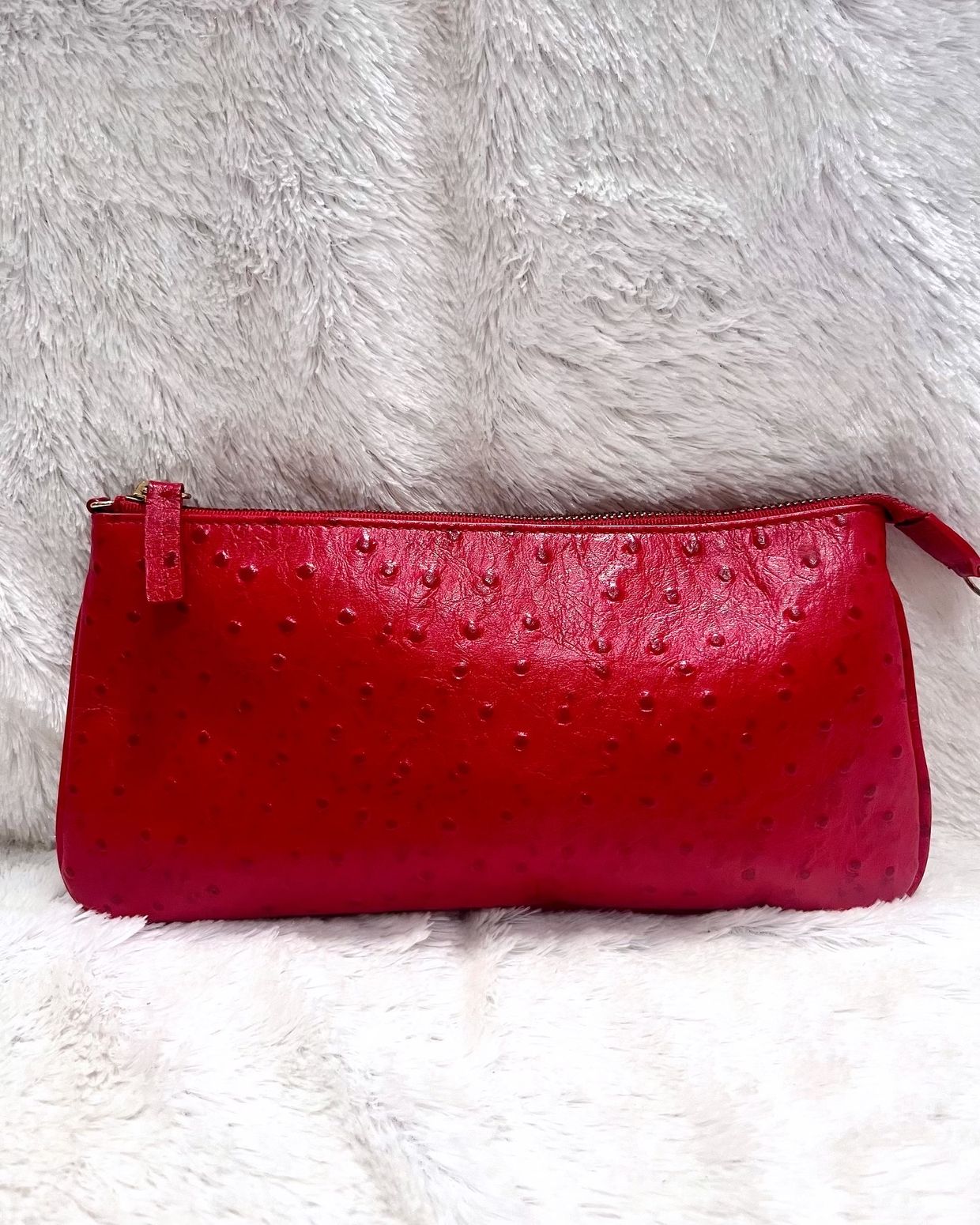 Luxury Futurist Wallet Wanita red