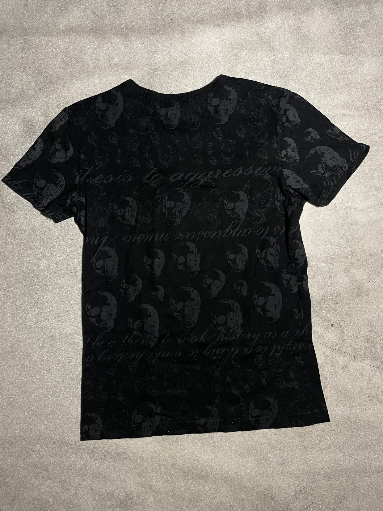 Y2K T-shirt Pria black, foto 6