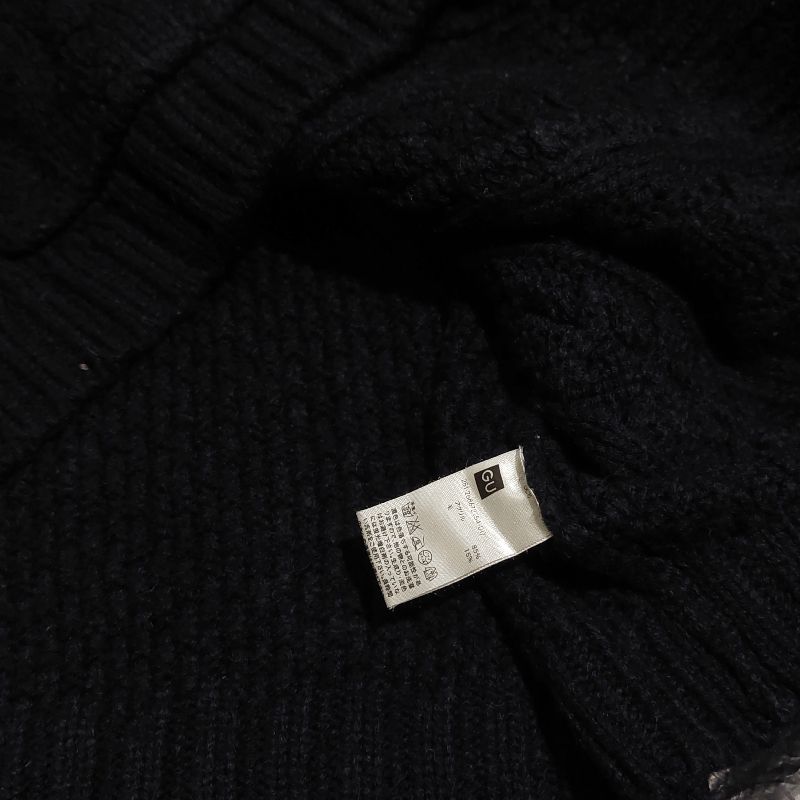 GU uniqlo cable knitware size Large, foto 5