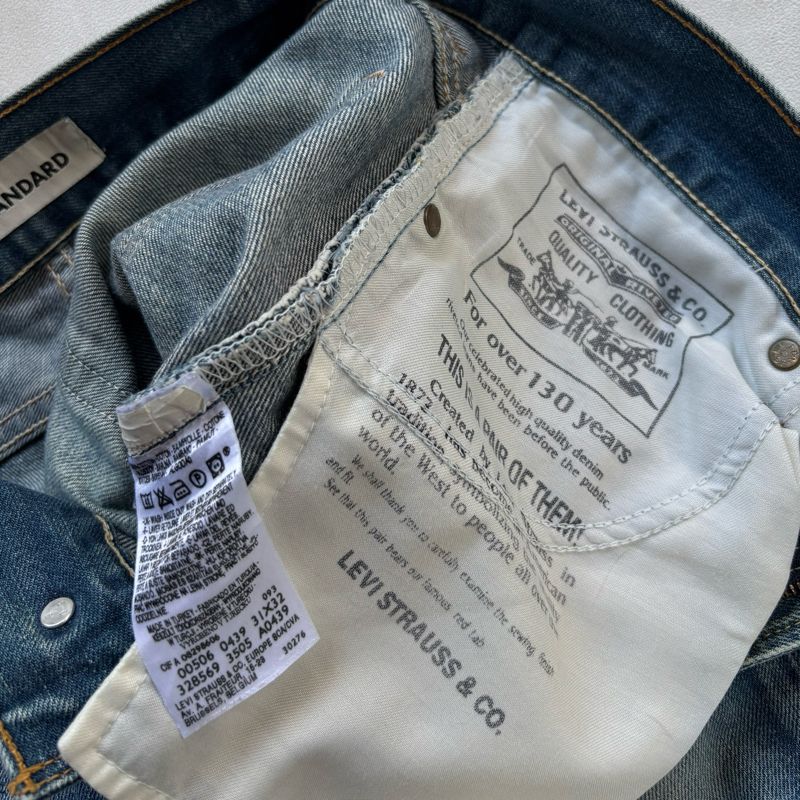 LEVIS 506 STANDARD DENIM JEANS PANT, foto 4
