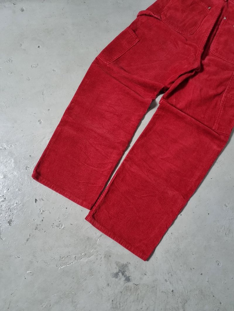 Thomaston Carpenter Corduroy Pants Red, foto 4