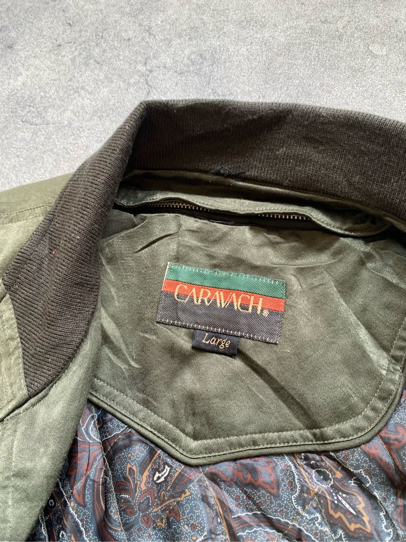 Vintage flight Jacket suede, foto 6