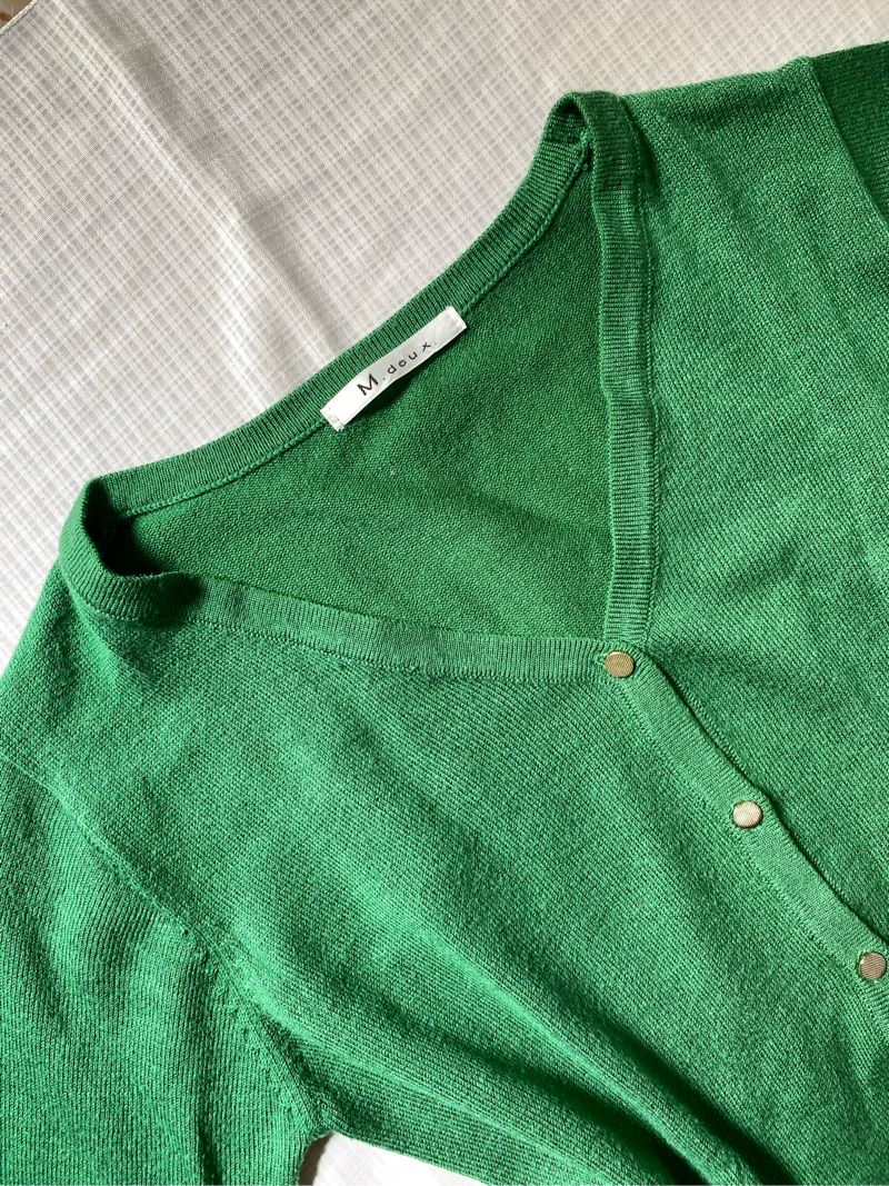 green cardigan, foto 4