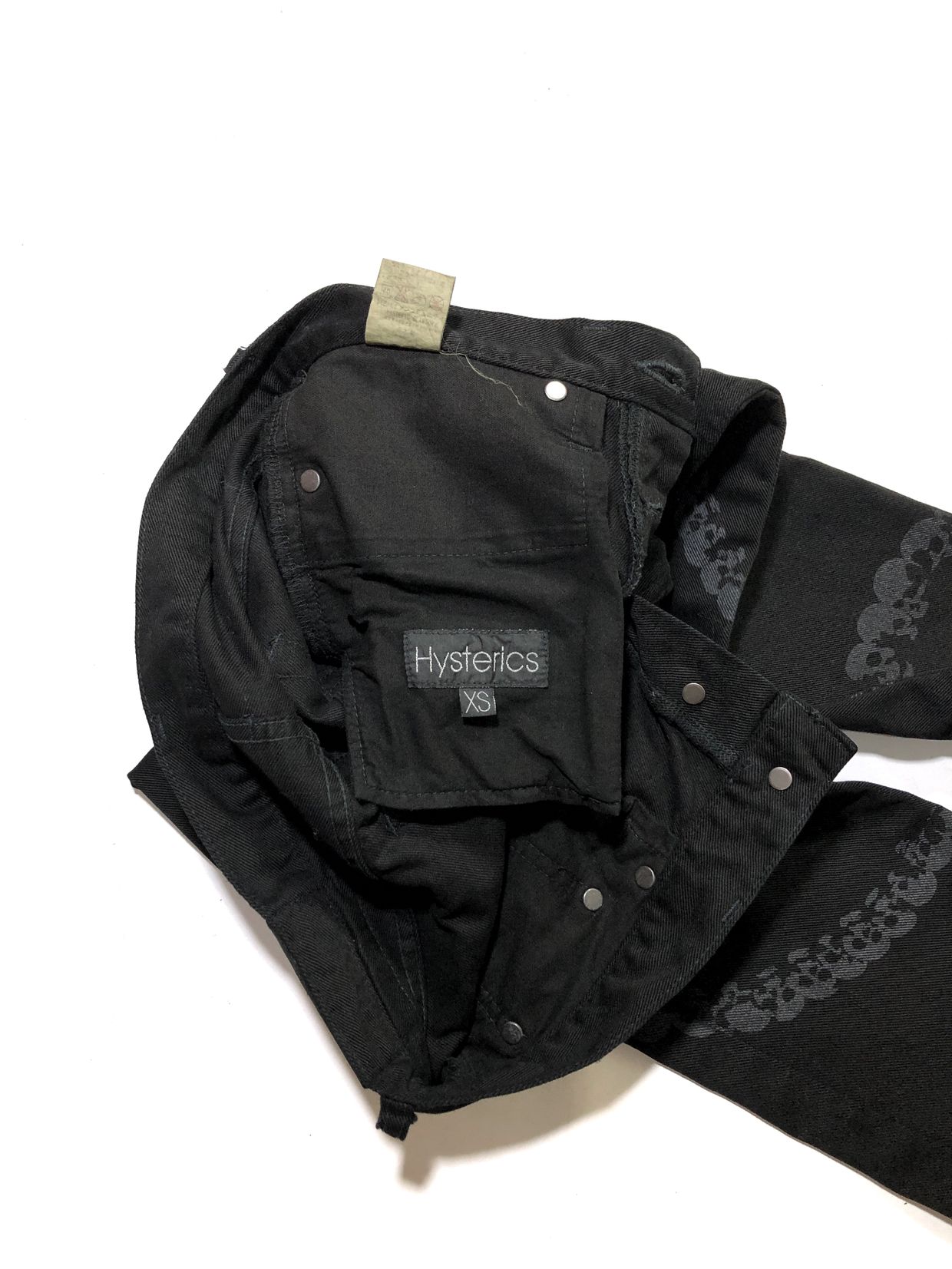 Hysteric Glamour Skull Chain Distressed Denim, foto 4