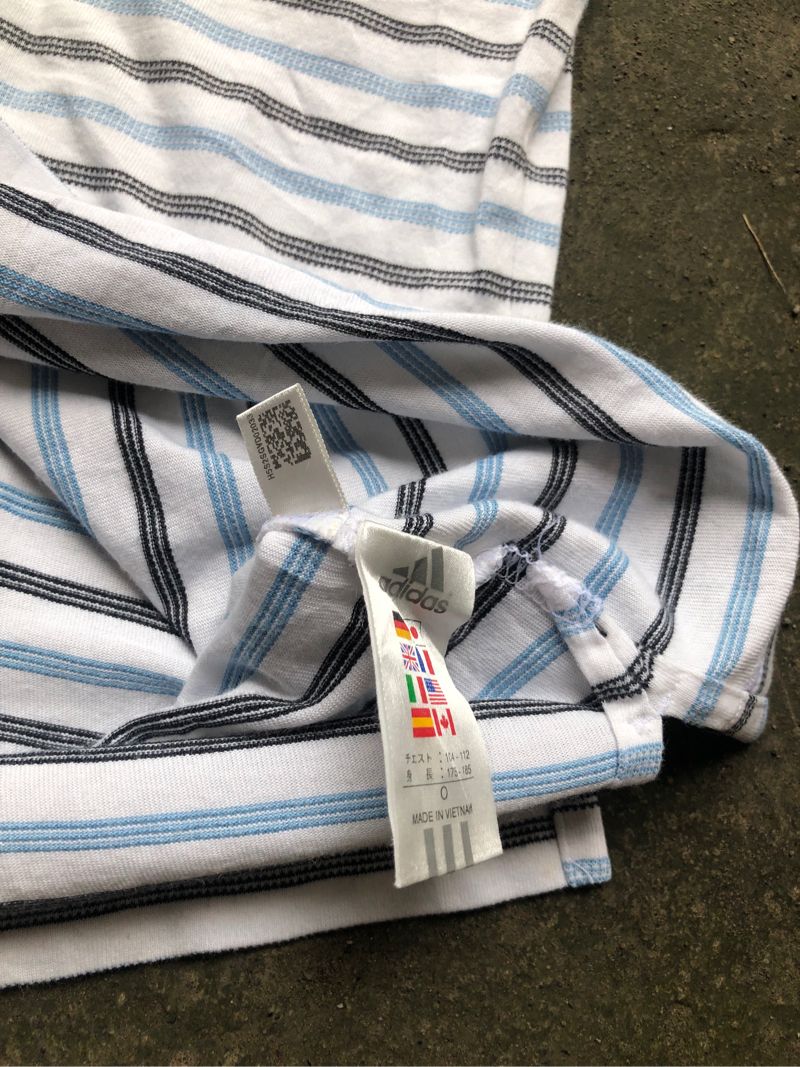 Polo salur Adidas (Climalite) bahan katun, foto 3