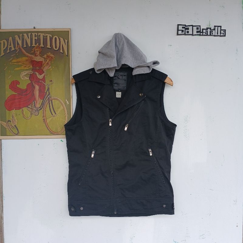 Casual Vest Pria black, foto 2