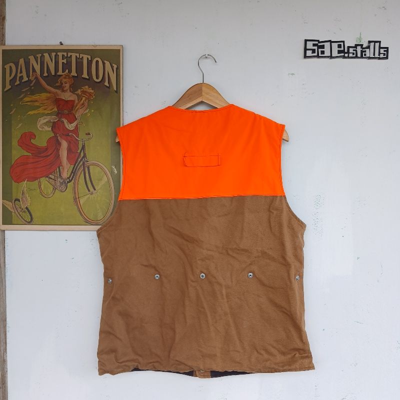 Vintage Vest Pria orange brown, foto 2