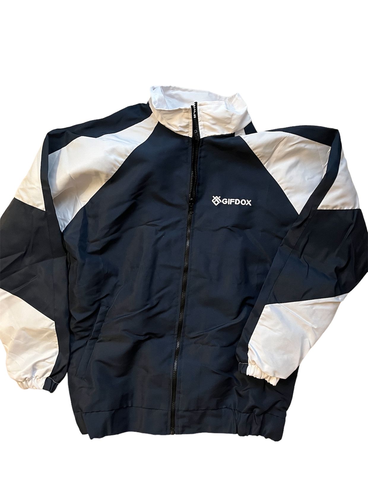 Streetwear Casual Windbreaker Wanita navy