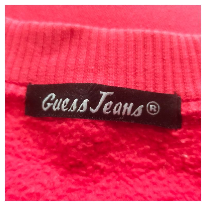 Crewneck Guess Merah, foto 3
