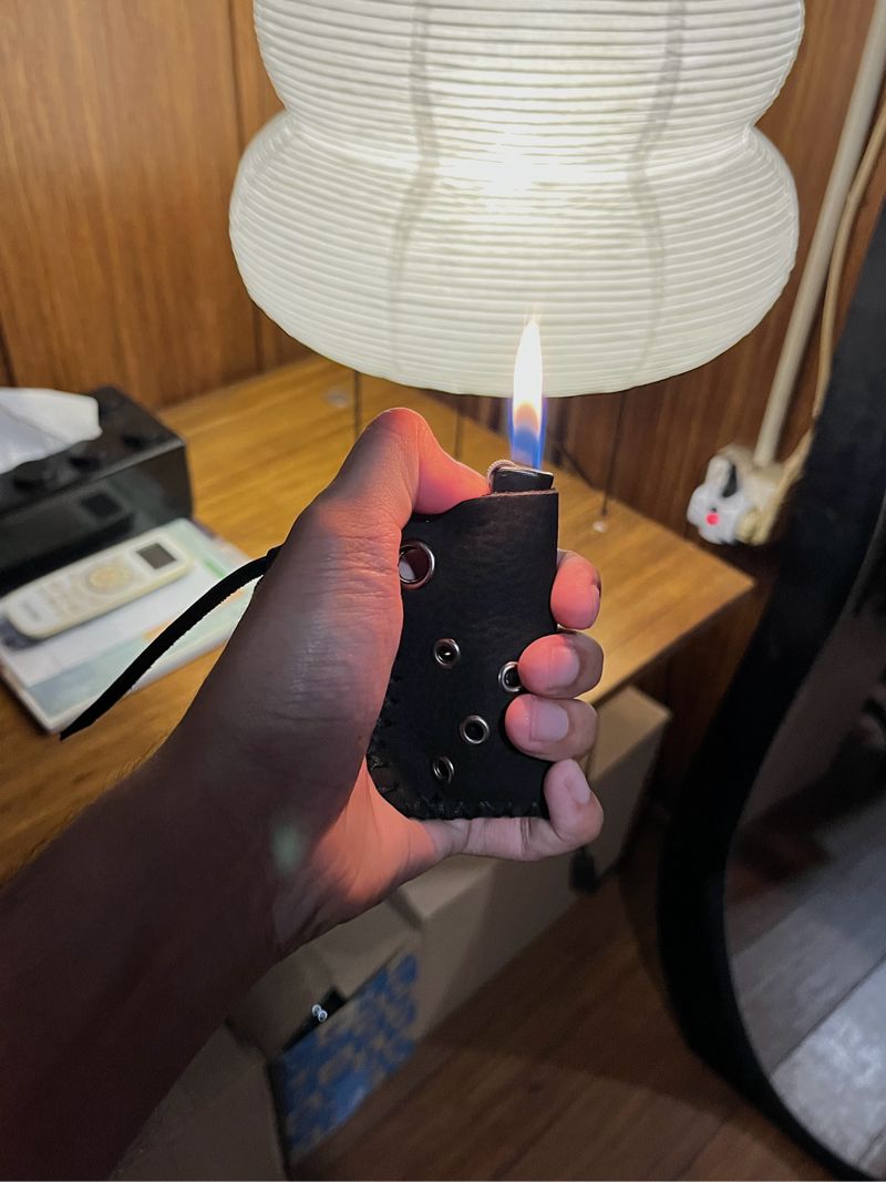 Handmade Lighter Holder Keychain, foto 7