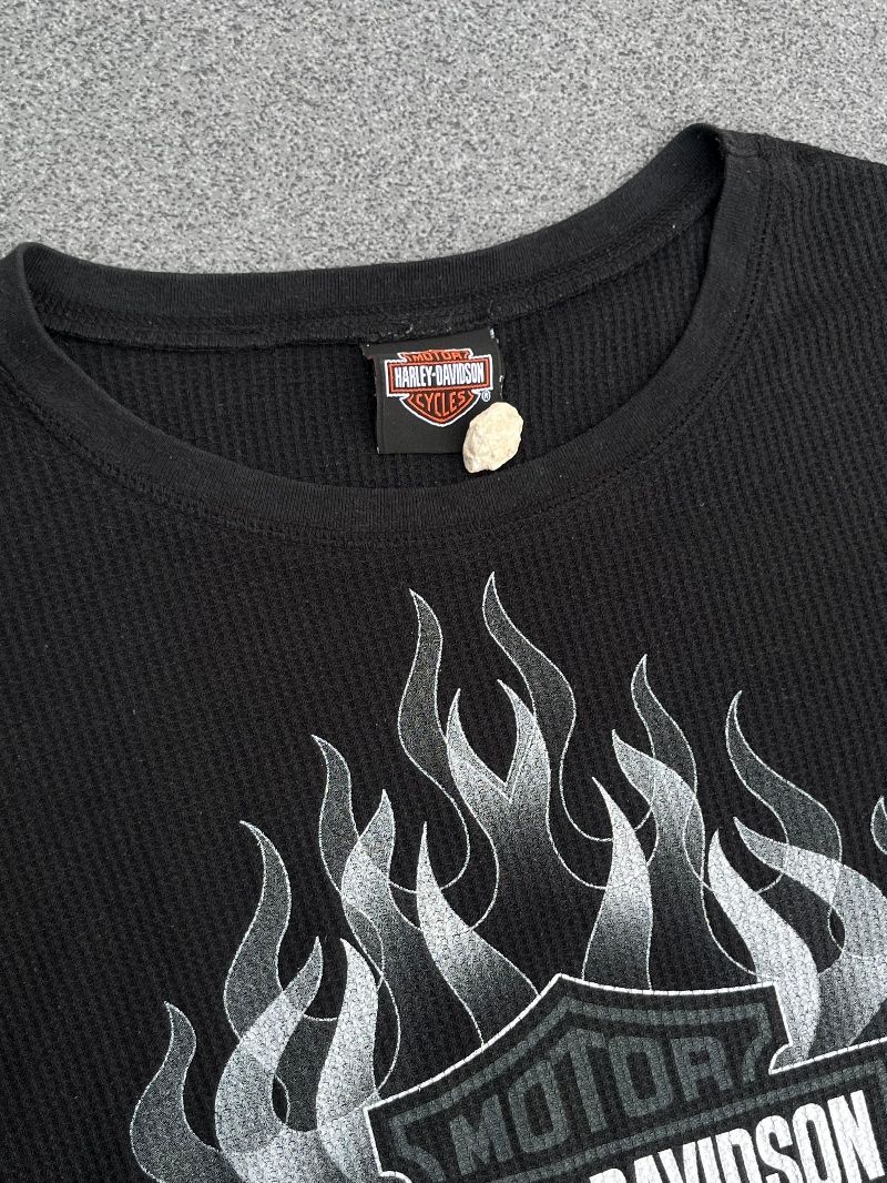 longsleeve harley davidson flame🖤🔪, foto 3