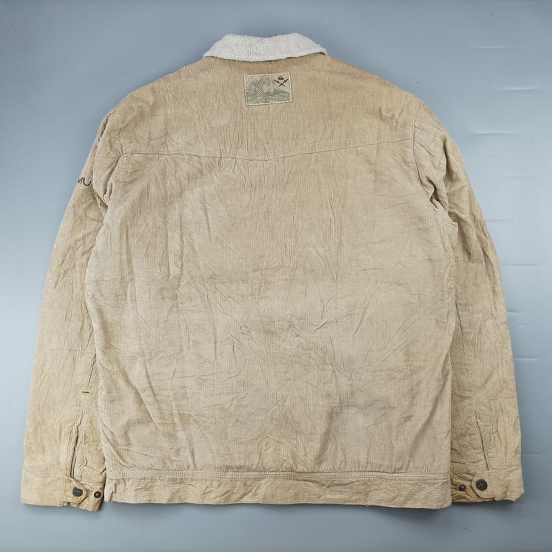 Casual Bomber jacket Pria tan, foto 5