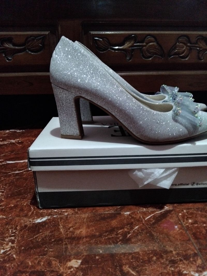 Ellora heels Silver, foto 5