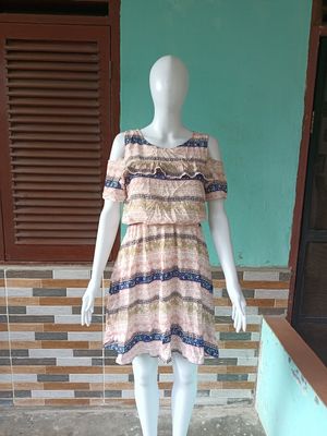 DRESS SABRINA BAHAN HALUS ADEM
