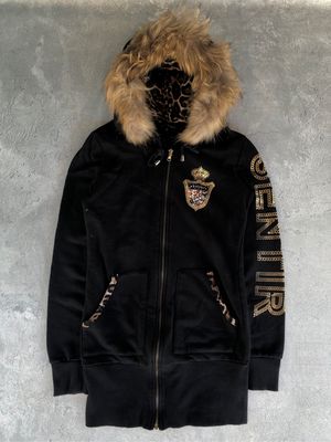 Y2k Faux Fur Egoist Jacket Leopard Ifsixwasnine Style