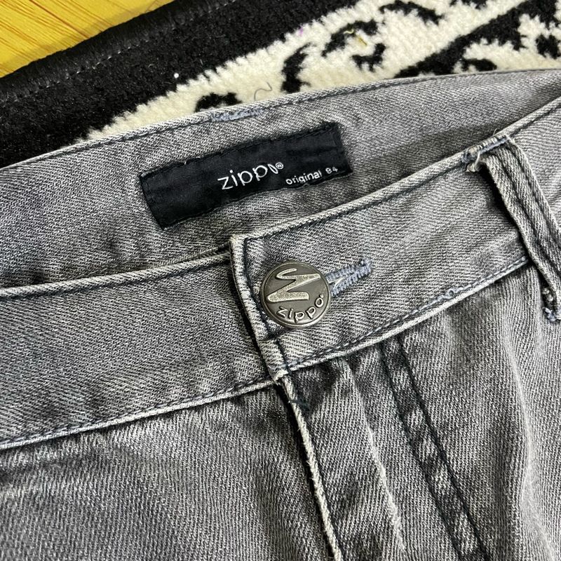 GREY BAGGY JEANS WASHED Y2K‼️, foto 3