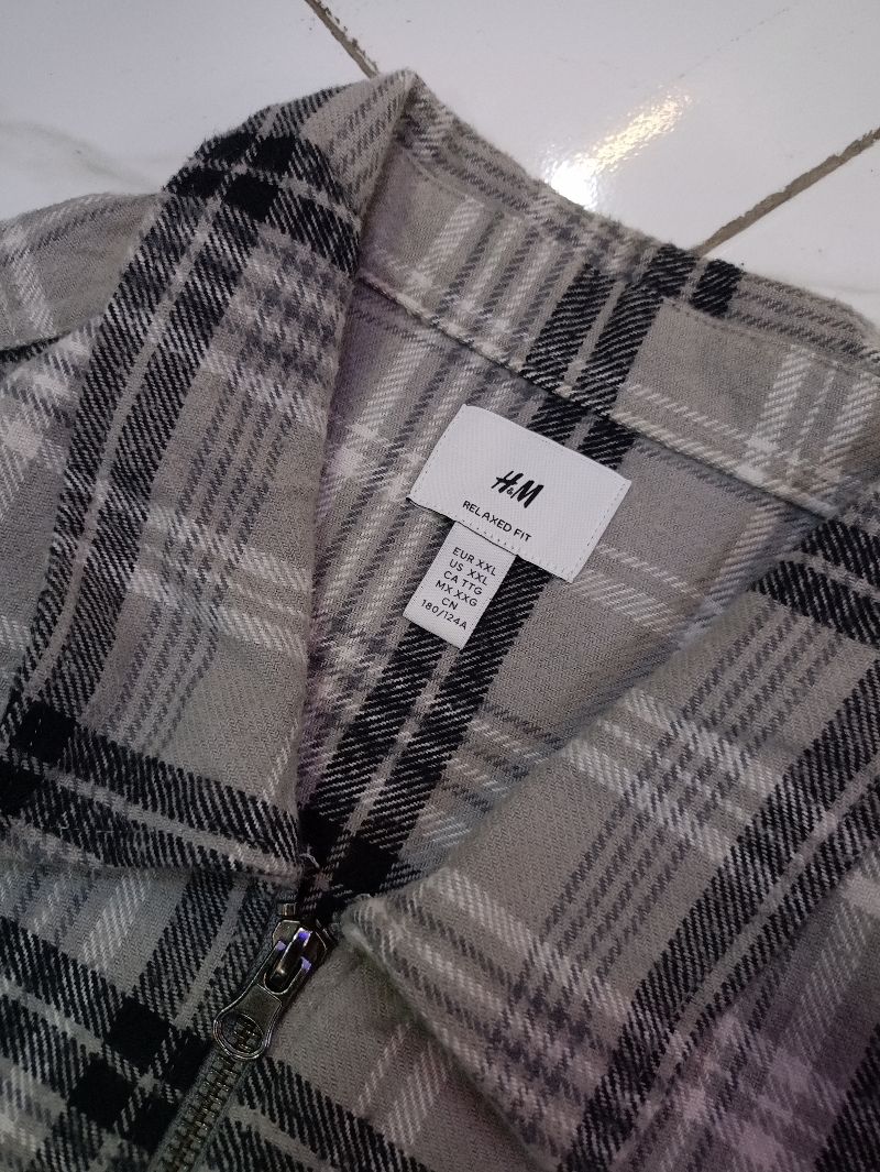 H&M outer Flanel Long Sleeve Shirt, foto 5