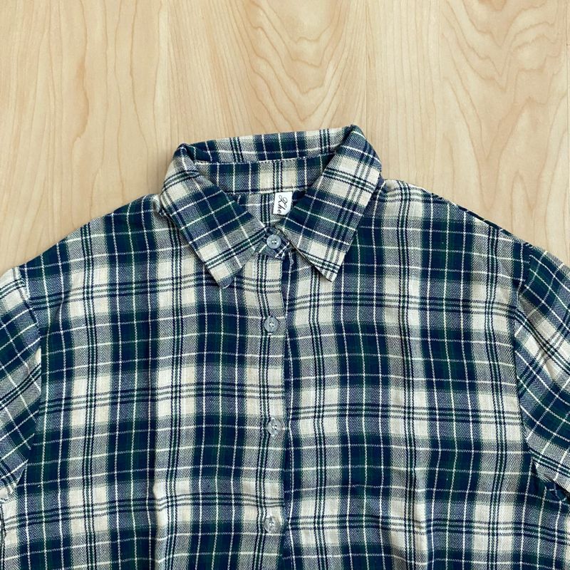Kemeja Oversize Crop, foto 2
