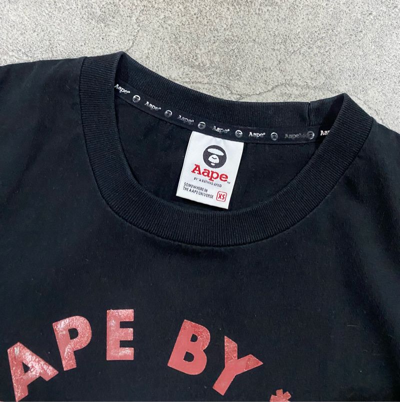 AAPE BY A Bathing Ape BAPE Shirt Men Black, foto 3
