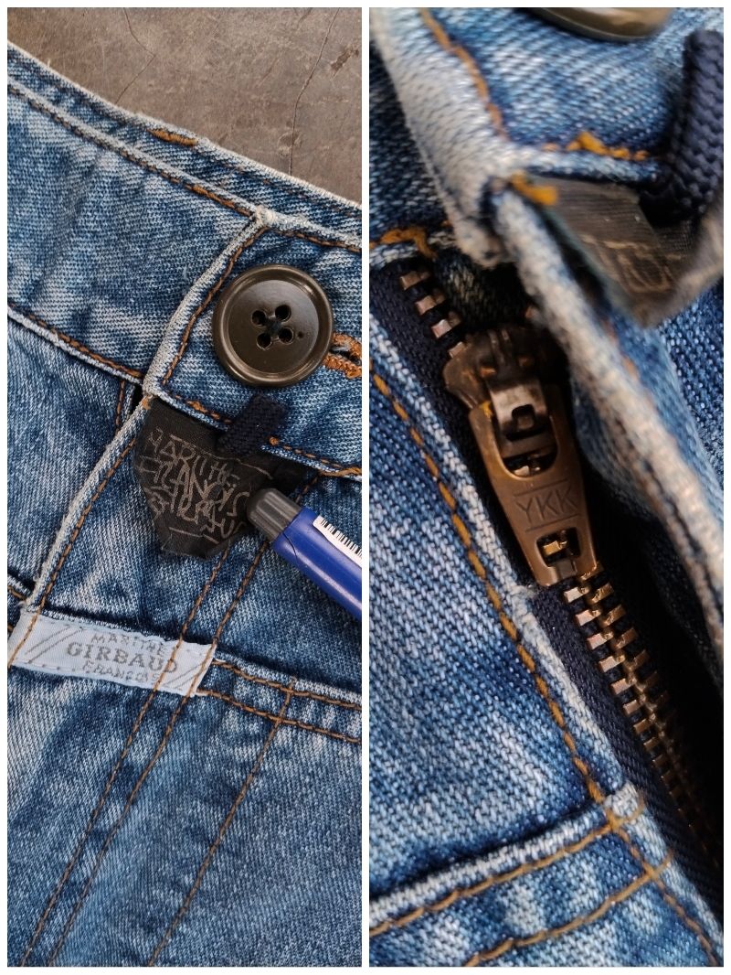 Marithe Francois girbaud baggy denim jeans, foto 3