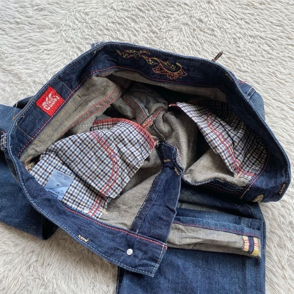 Gorpcore Cosplay Jeans Pria blue, foto 6