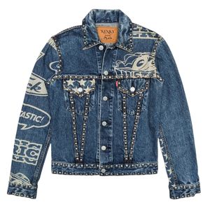 HYSTERIC GLAMOUR KINKY STUDDED DENIM JEANS