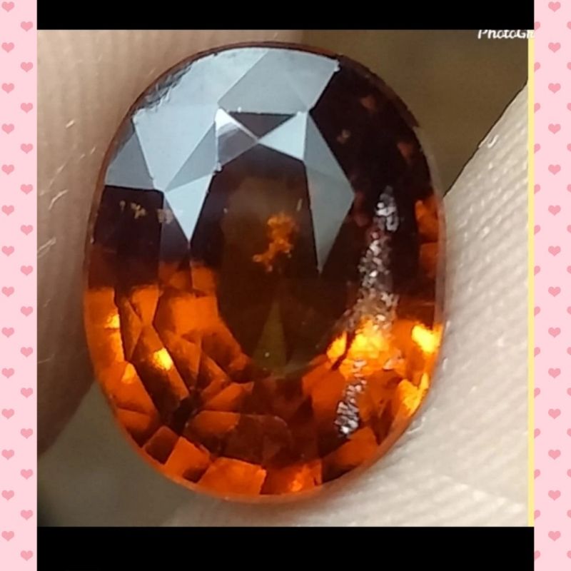 natural garnet hesonite srilanka, foto 3
