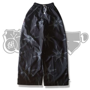 Trackpants baggy print