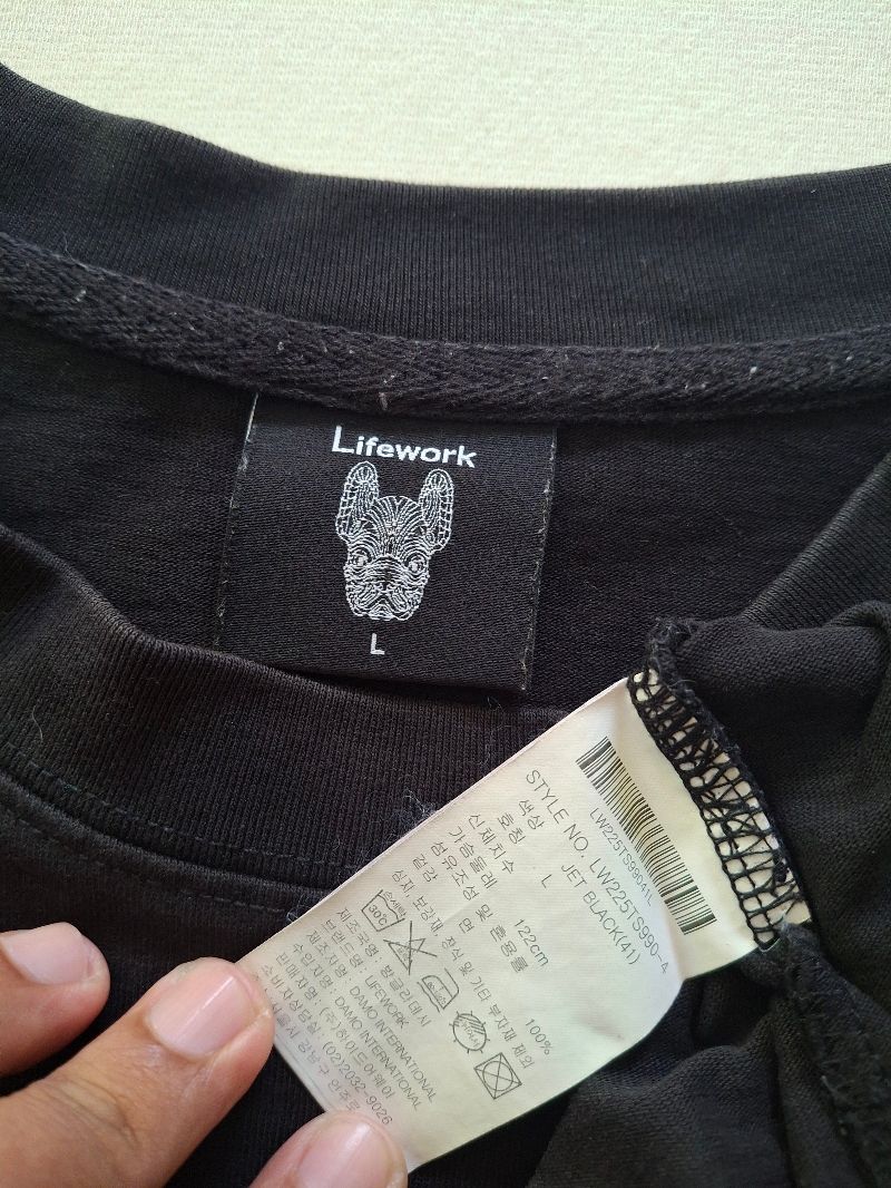 KAOS LIFEWORK BIG LOGO ORIGINAL 100%, foto 3