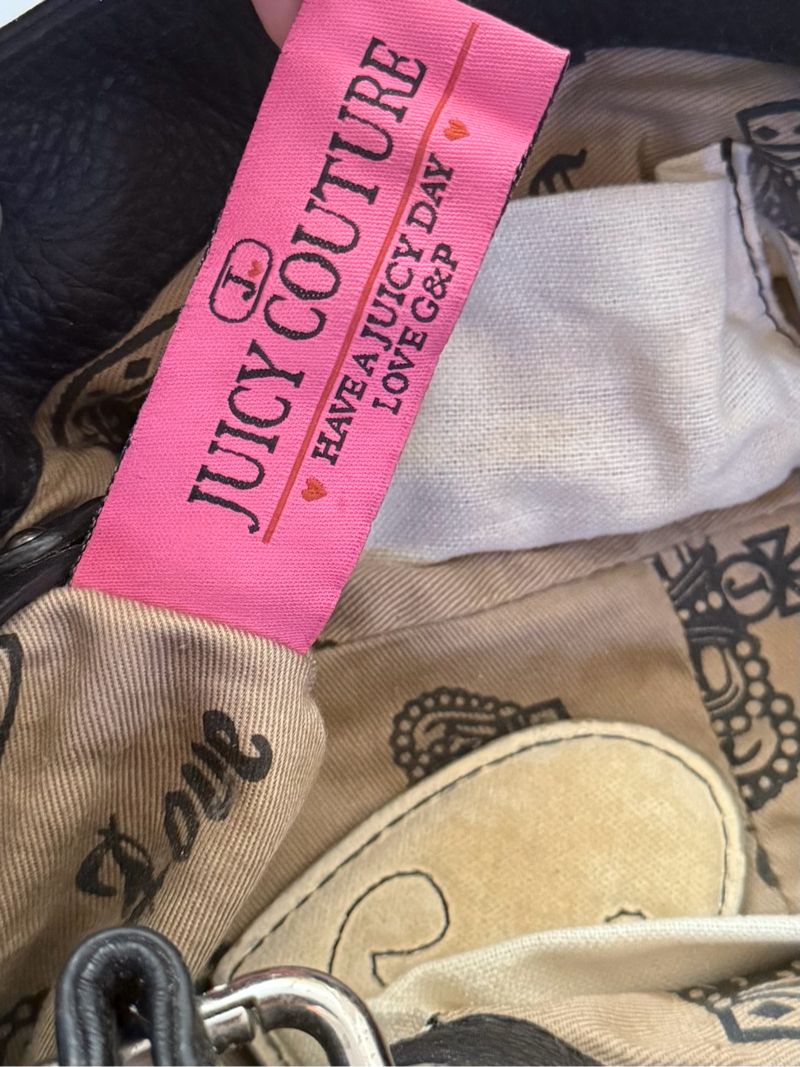 Juicy couture leather shoulder bag authentic, foto 6