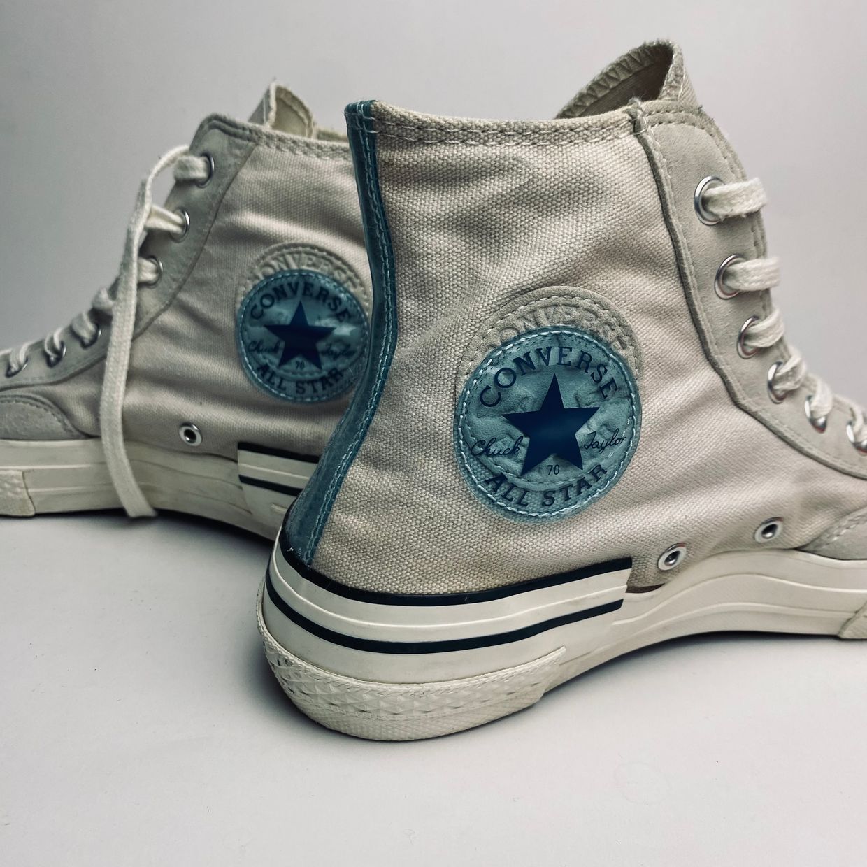 Converse Streetwear Sneakers Pria gray, foto 3