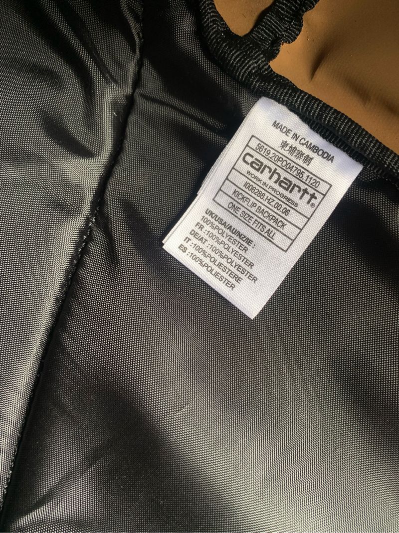 Carhartt WIP Kickflip Backpack Hamilton Brown, foto 6