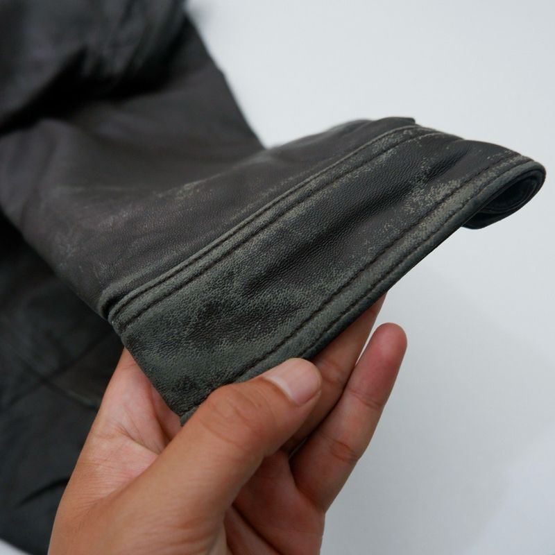 Vintage Cole Brook Brown Genuine Leather Jacket, foto 8
