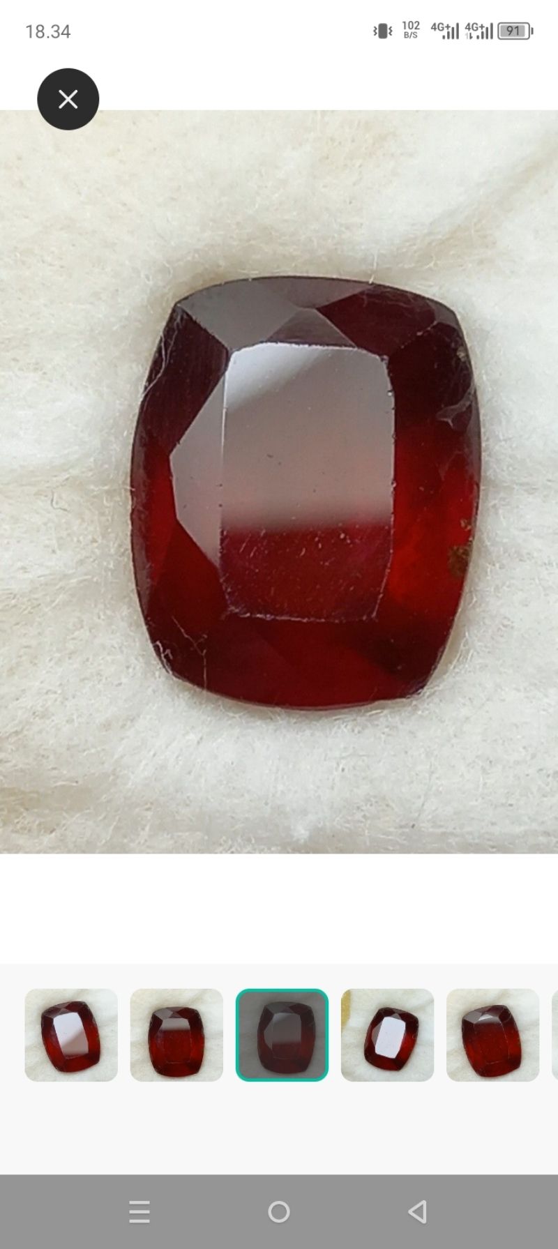 Natural garnet hesonite batu asli, foto 3