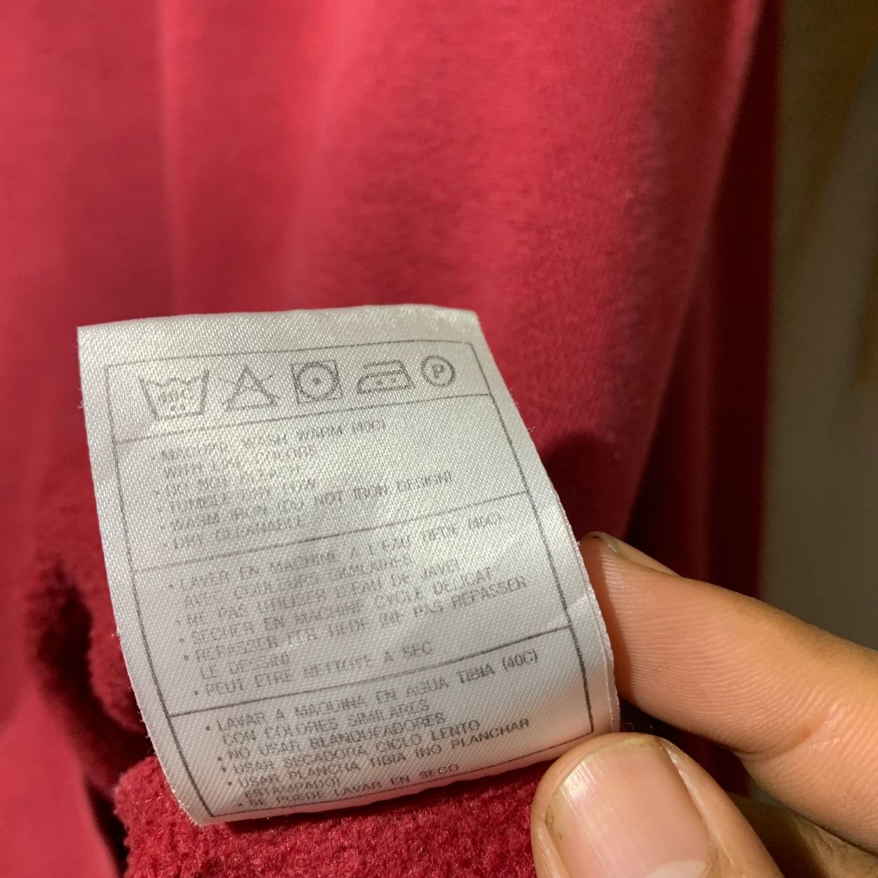 Nike Vintage Sweatshirt Pria red, foto 6