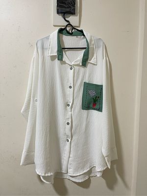 KEMEJA KANTOR KAKTUS CASUAL - PRELOVED by Ayla