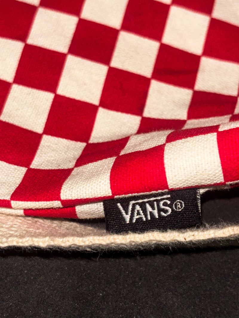 Totebag Vans Checkered Red&Cream Original, foto 2